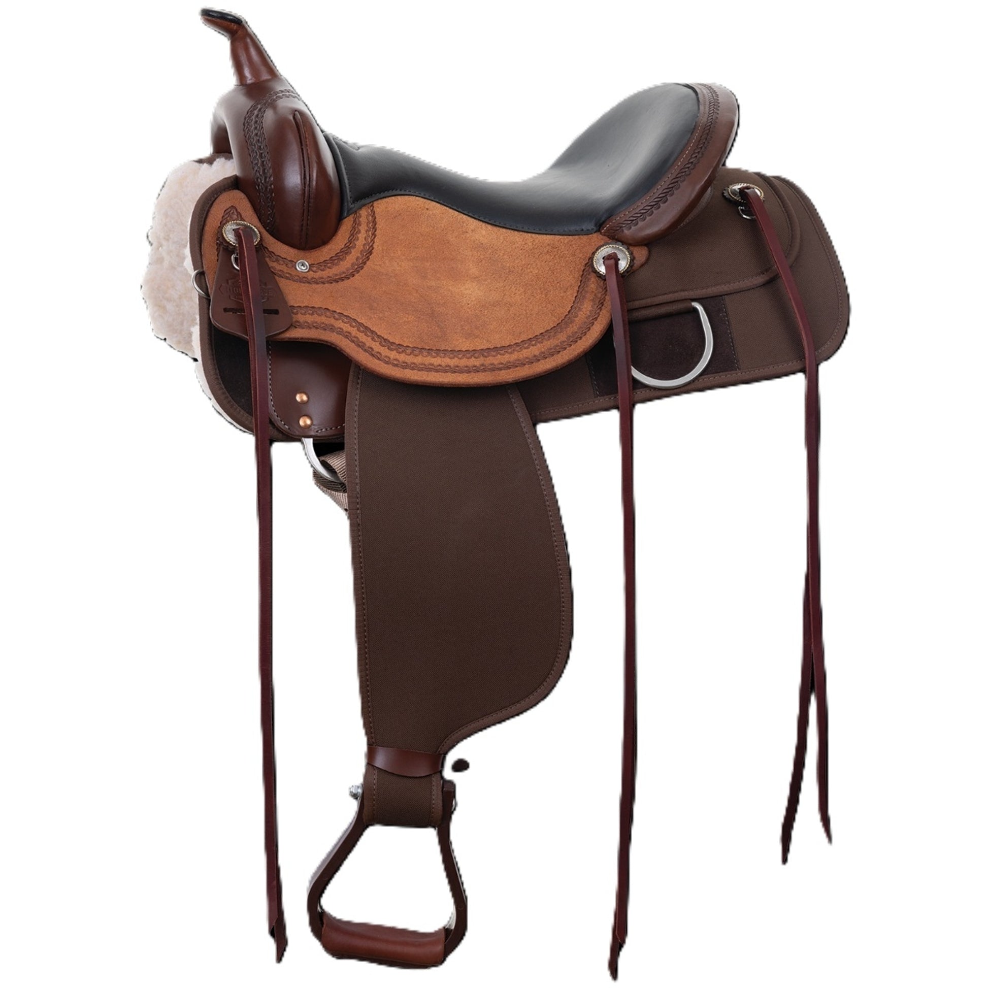 Circle Y Sky Meadows Cordura High Horse Trail Saddle