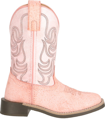 Smoky Mountain Kids Painted Prairie Leather Western Boots