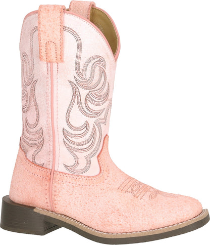 Smoky Mountain Kids Painted Prairie Leather Western Boots