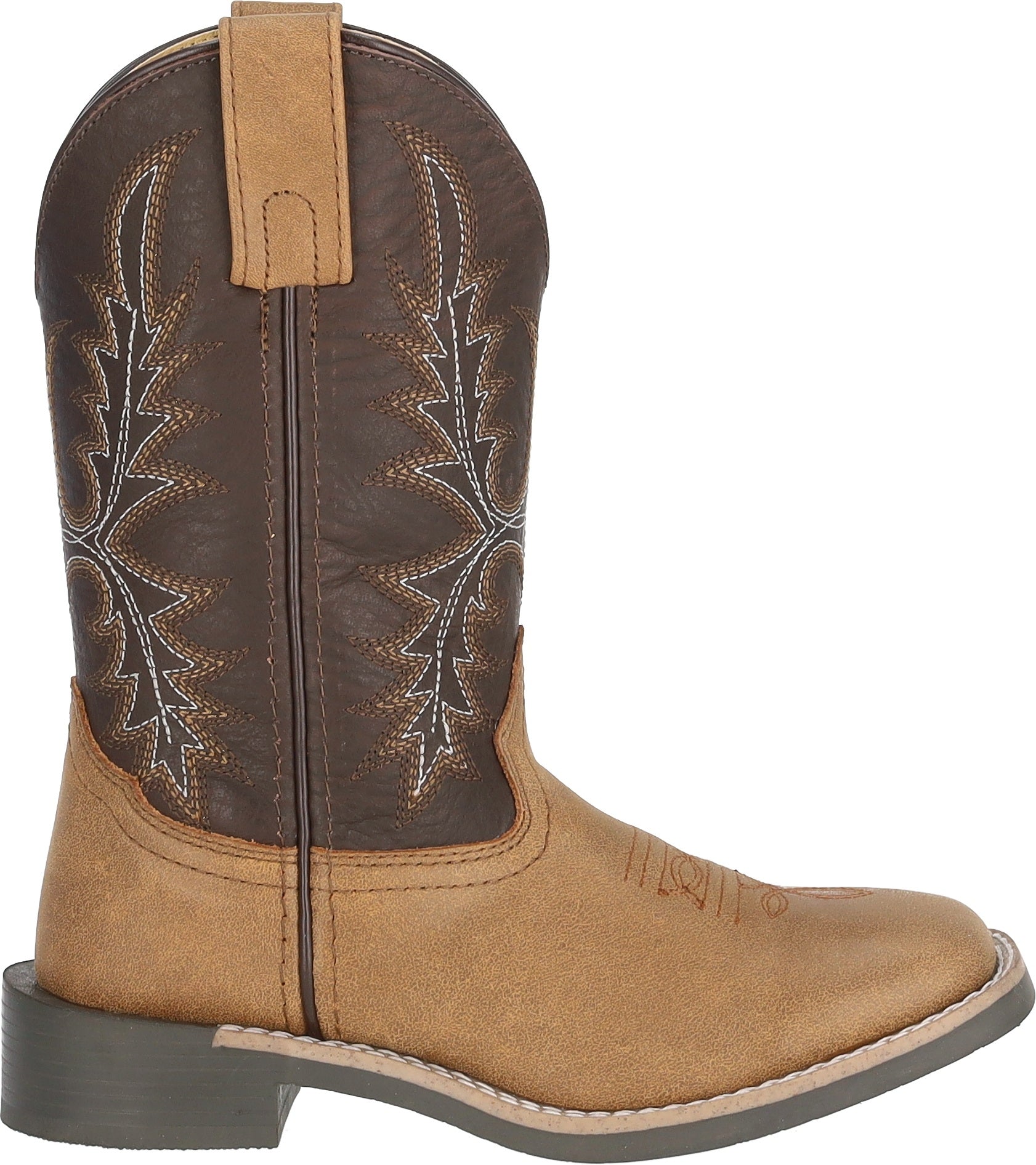 Smoky Mountain Kids Adobe Leather Western Boots