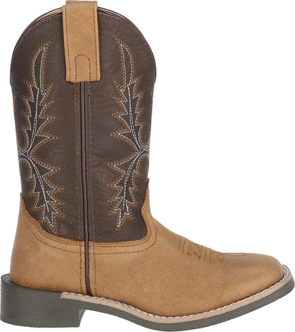 Smoky Mountain Kids Adobe Leather Western Boots