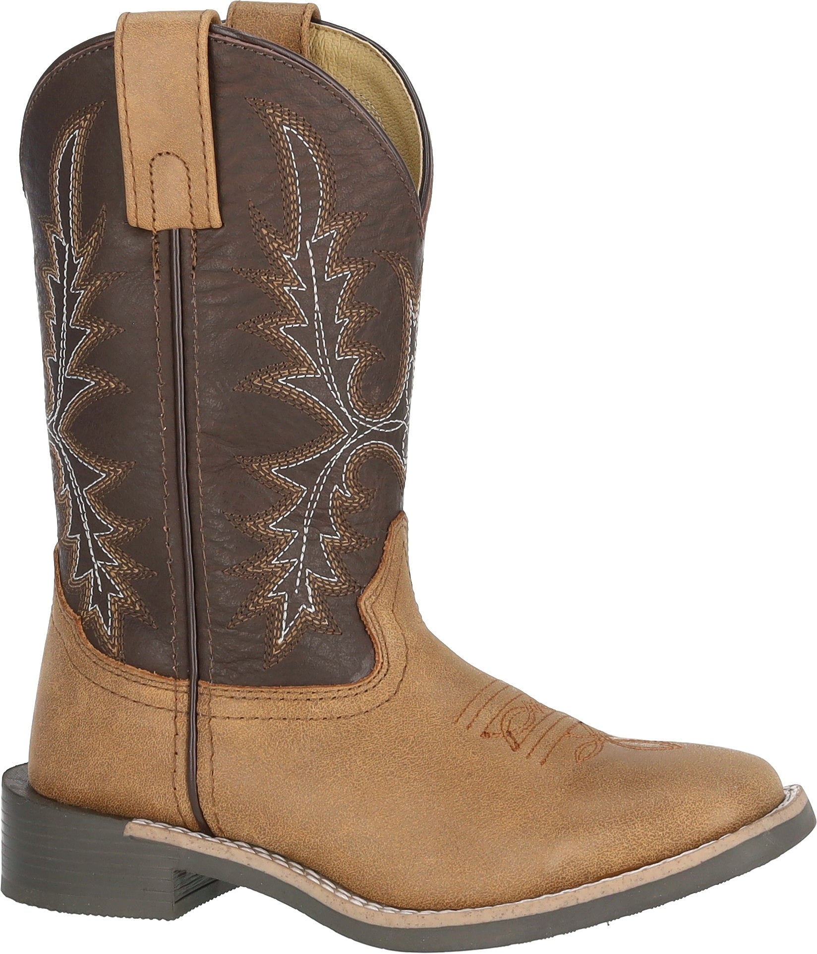 Smoky Mountain Kids Adobe Leather Western Boots