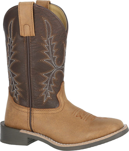 Smoky Mountain Kids Adobe Leather Western Boots