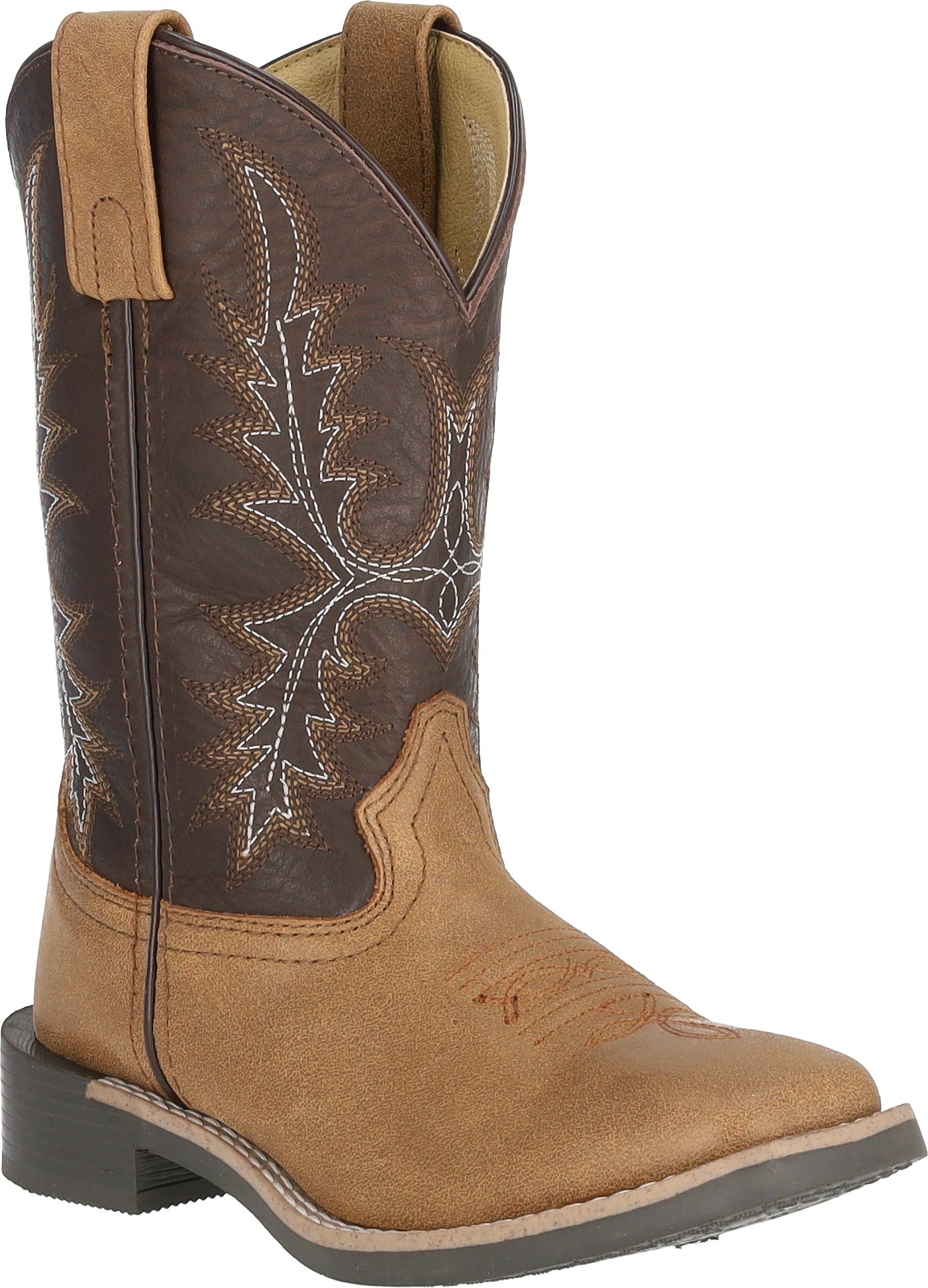 Smoky Mountain Kids Adobe Leather Western Boots