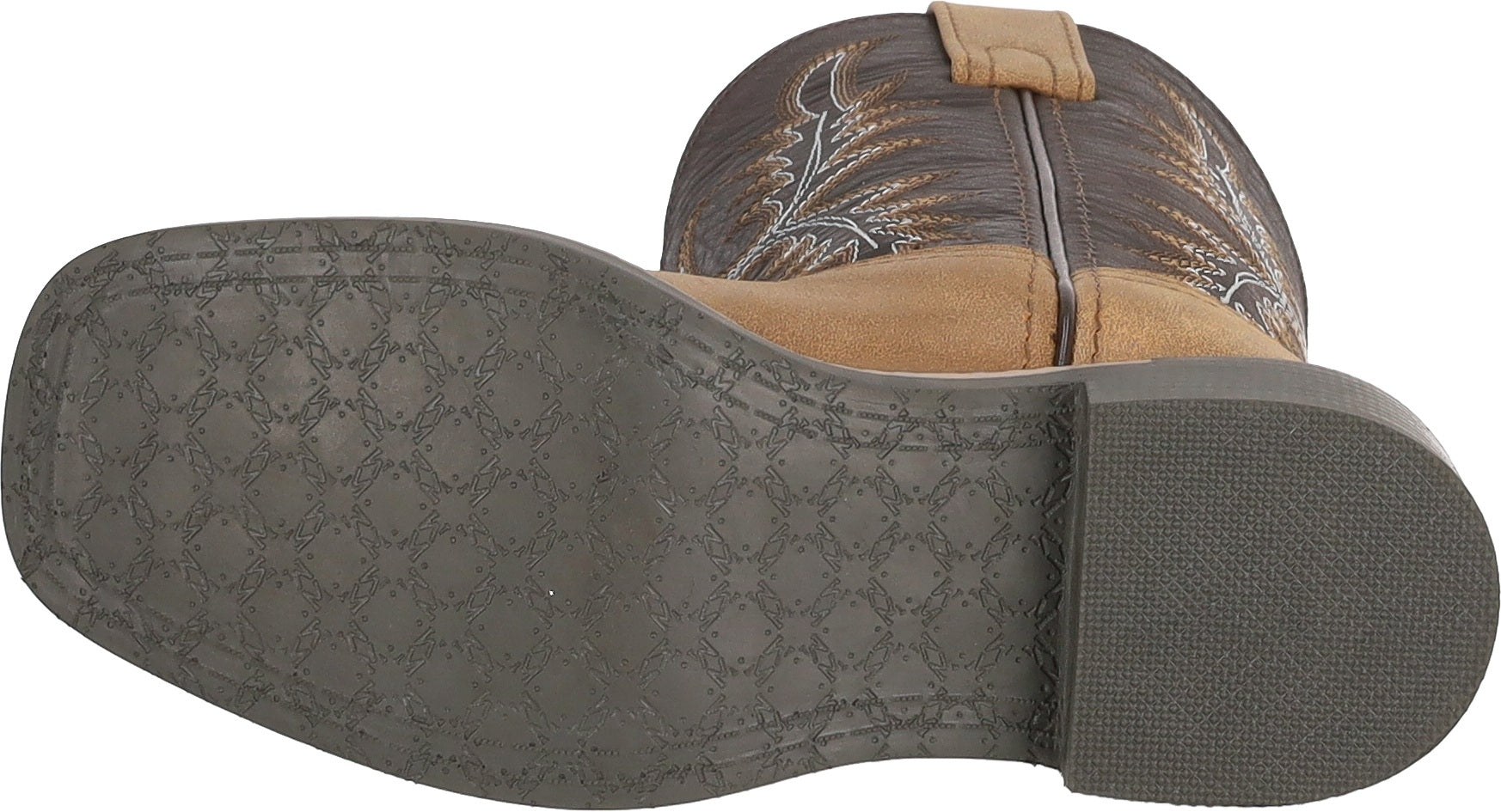 Smoky Mountain Kids Adobe Leather Western Boots