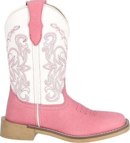 Smoky Mountain Kids Georgia Girl Leather Western Boots