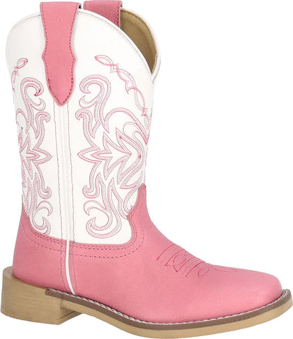 Smoky Mountain Kids Georgia Girl Leather Western Boots