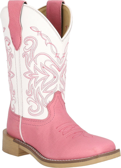 Smoky Mountain Kids Georgia Girl Leather Western Boots