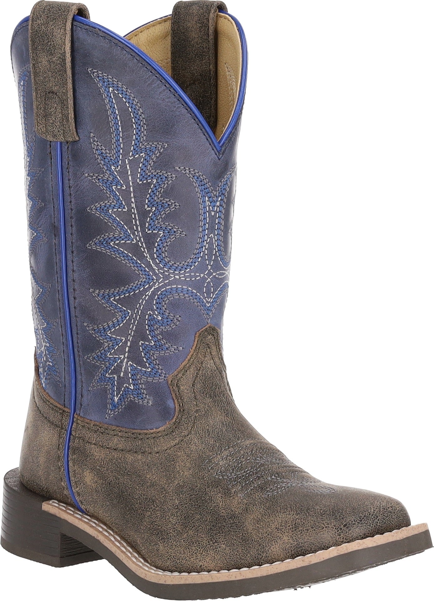 Smoky Mountain Kids Harrison Leather Western Boots
