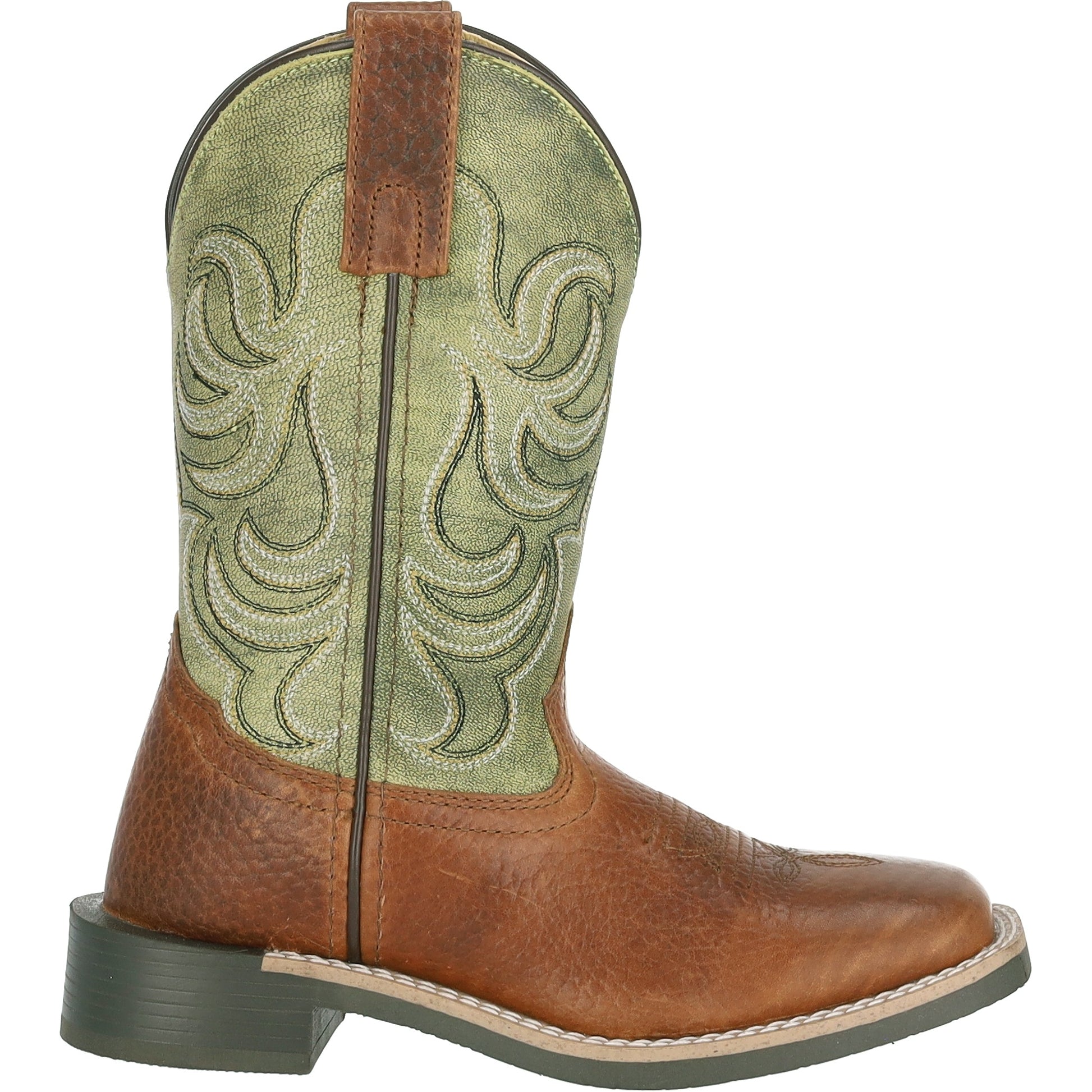 Smoky Mountain Kids Grant Leather Western Boots