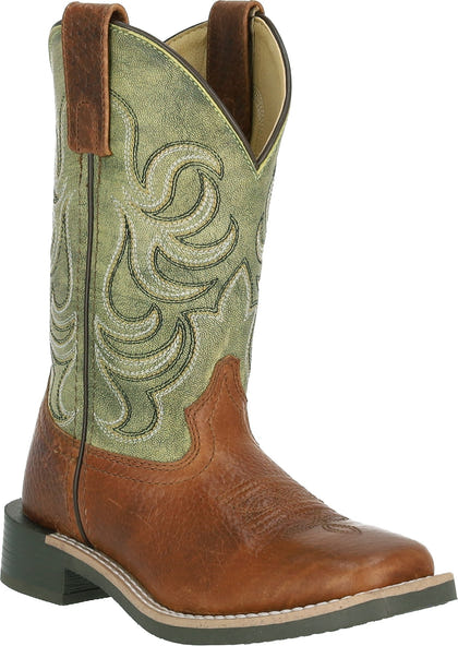 Smoky Mountain Kids Grant Leather Western Boots