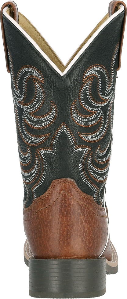 Smoky Mountain Kids Grant Leather Western Boots