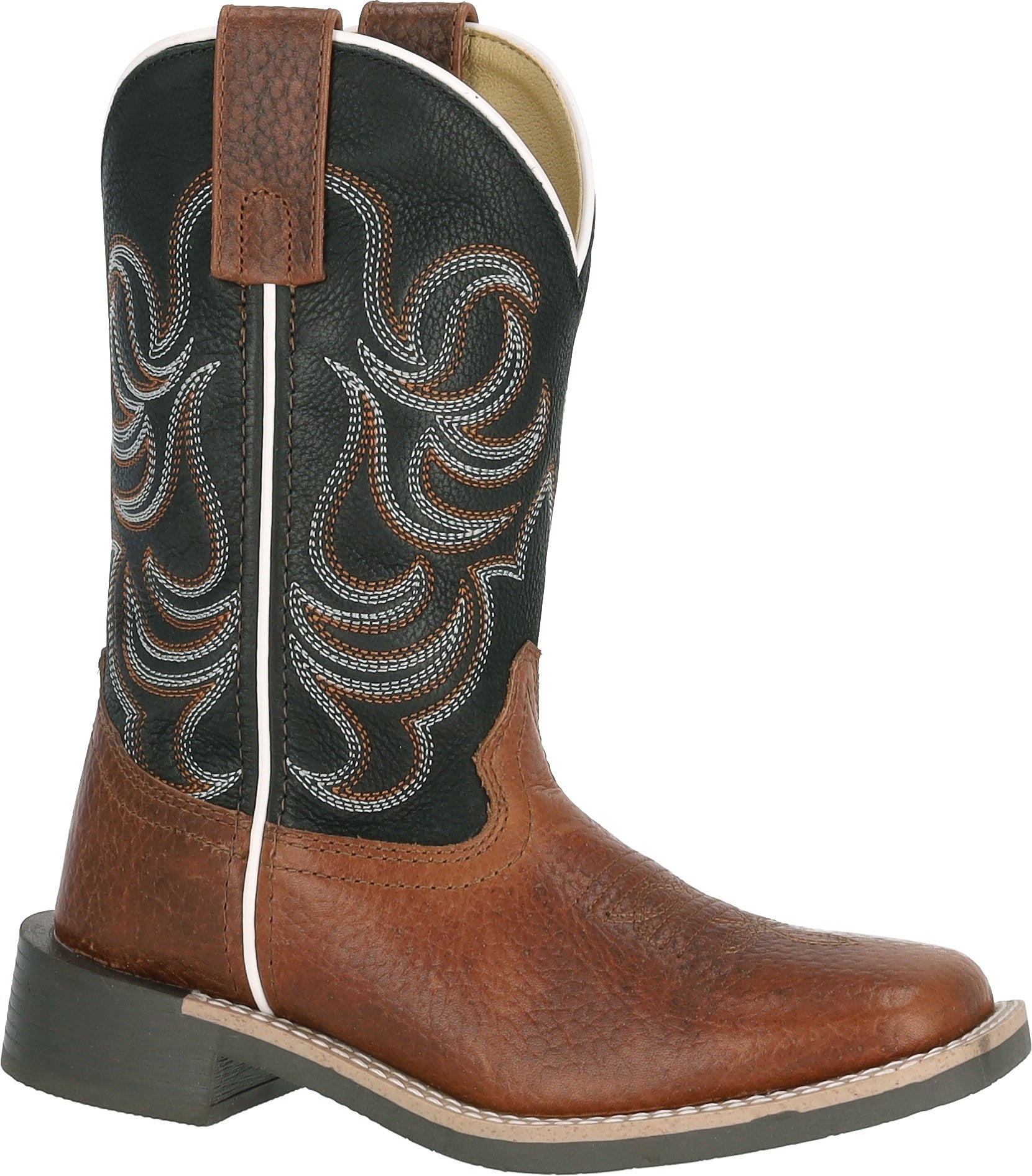 Smoky Mountain Kids Grant Leather Western Boots