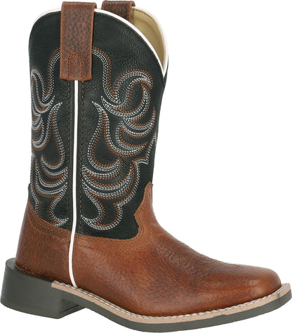 Smoky Mountain Kids Grant Leather Western Boots