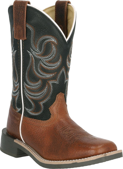 Smoky Mountain Kids Grant Leather Western Boots