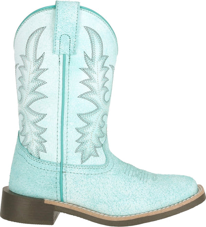 Smoky Mountain Kids Painted Prairie Leather Western Boots