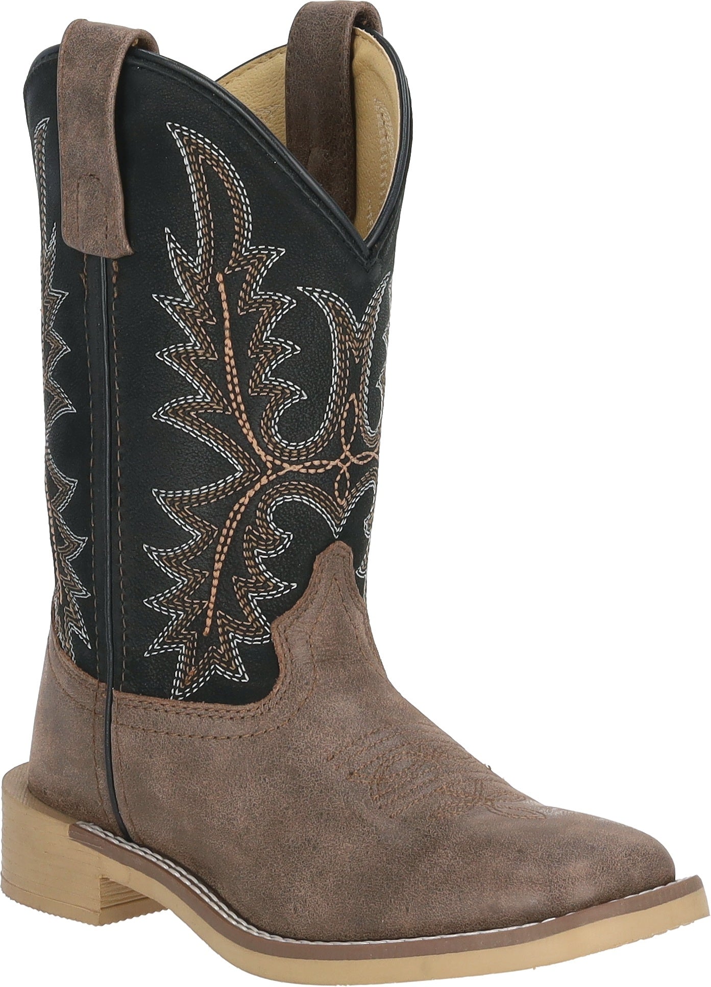 Smoky Mountain Kids Adobe Leather Western Boots