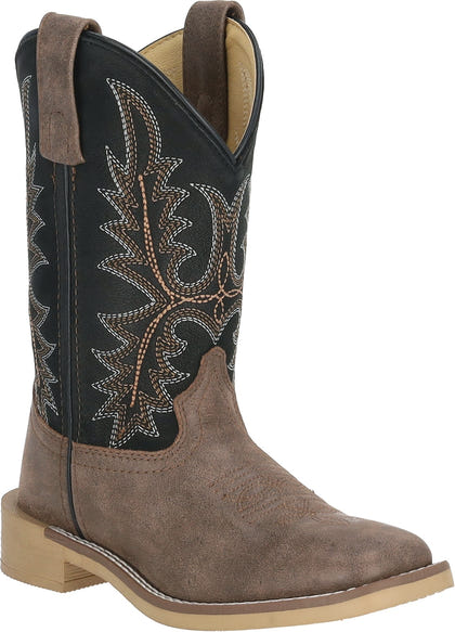 Smoky Mountain Kids Adobe Leather Western Boots