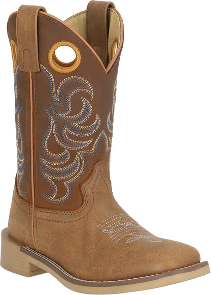 Smoky Mountain Kids Owen Leather Western Boots