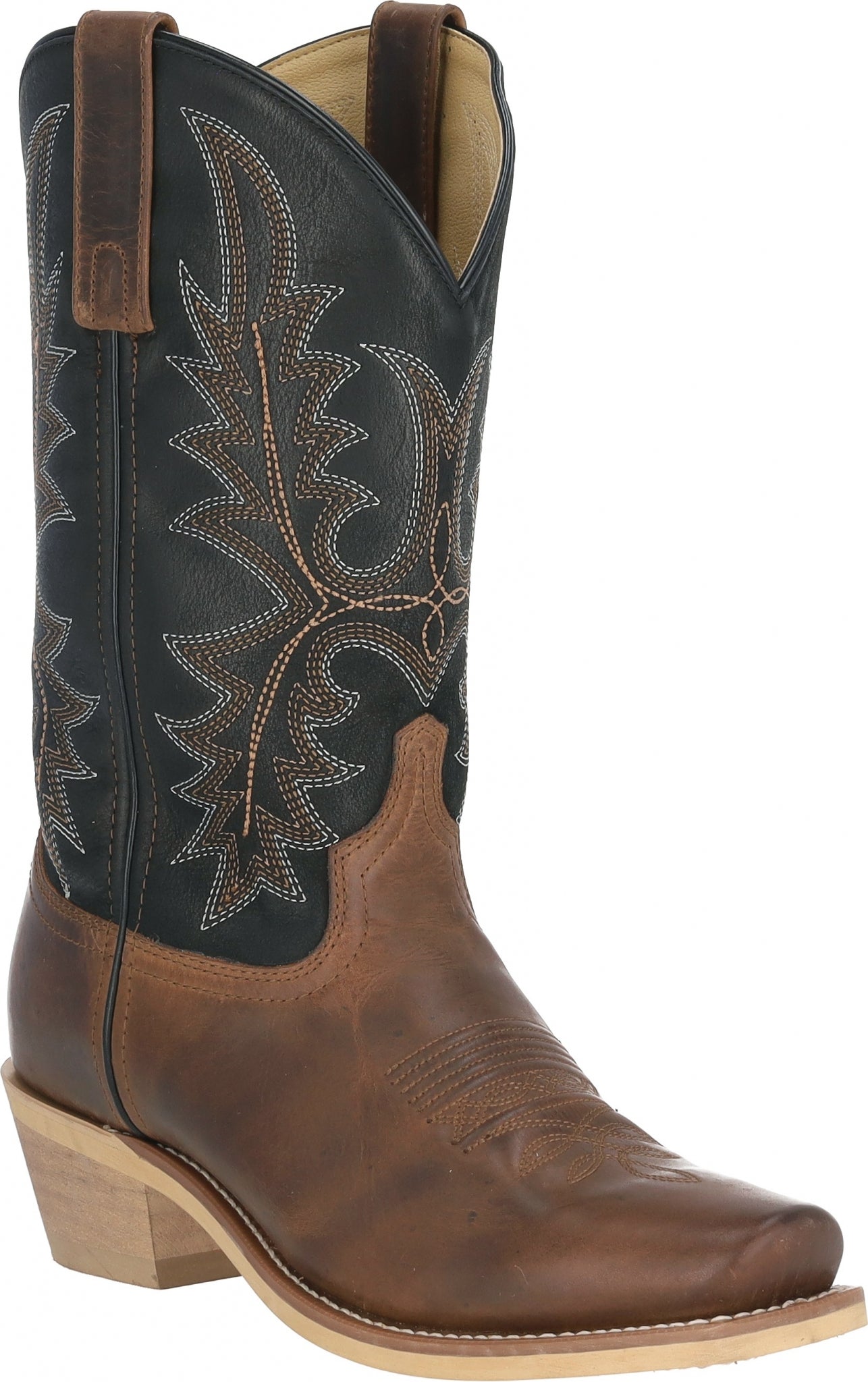 Smoky Mountain Mens Santa Fe Leather Western Boots