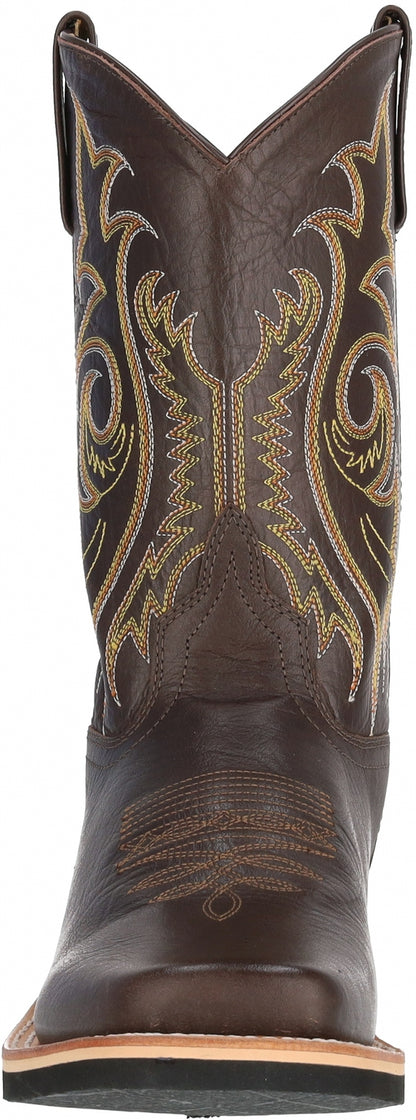 Smoky Mtn Mens Hidalgo Leather Western Boot