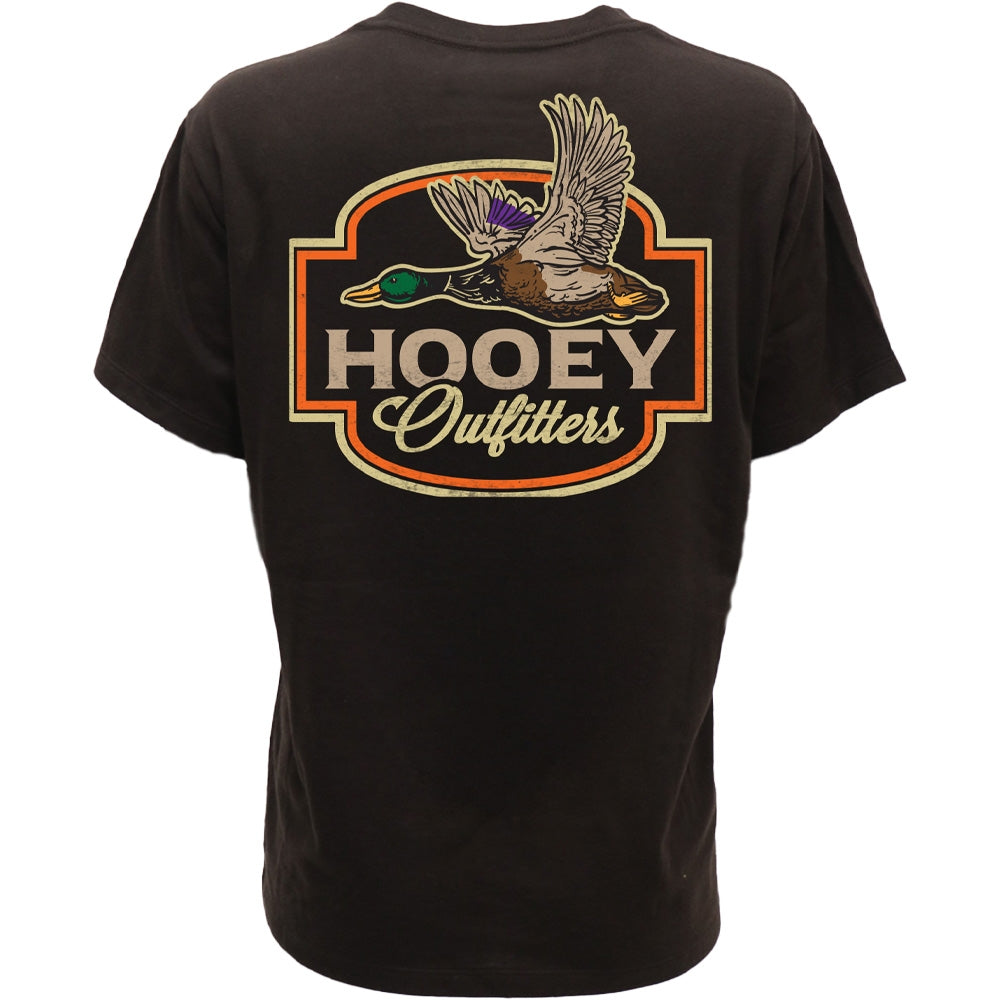 Hooey Mens Flock Shot Dark Reactive Dye Short Sleeve T-Shirt