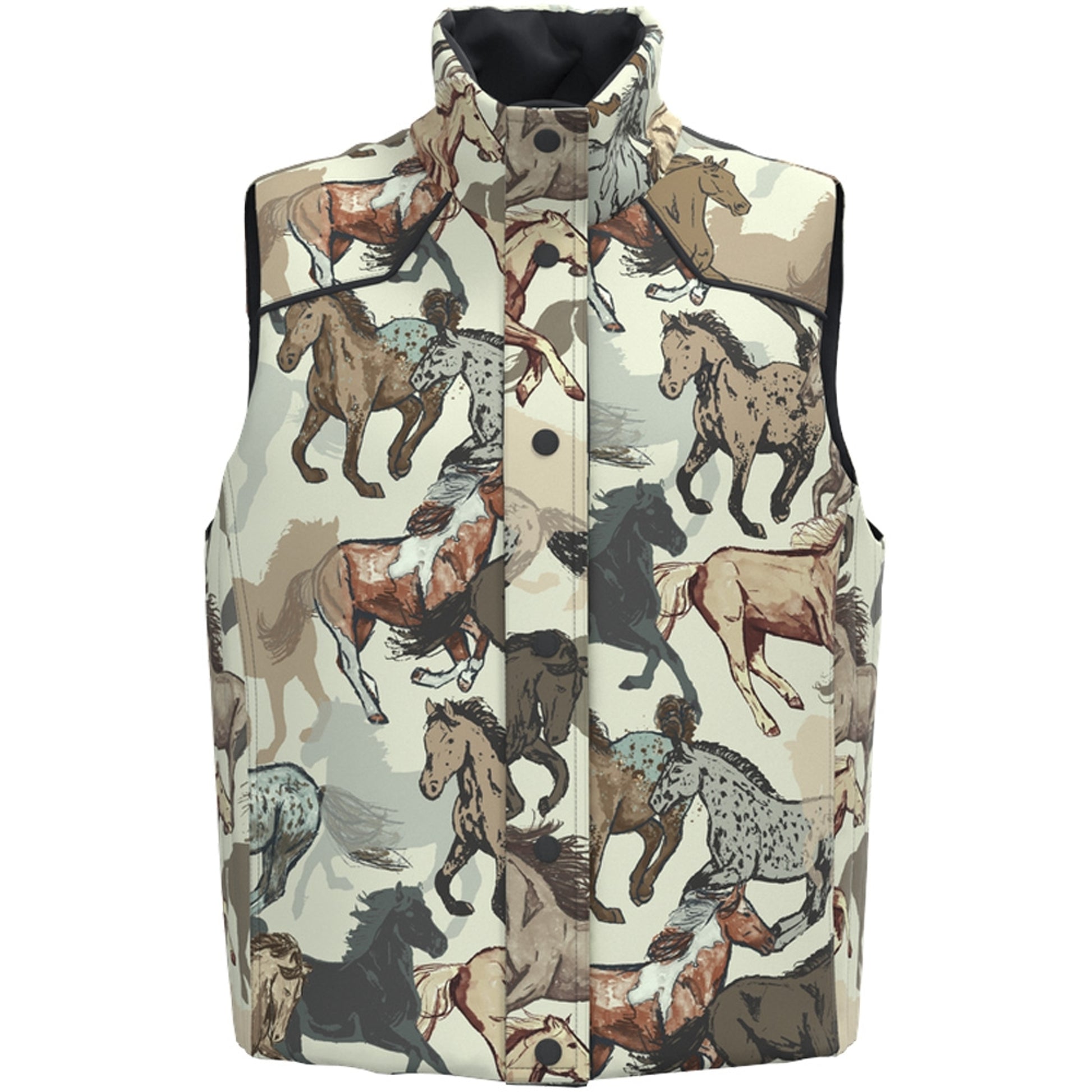 Hooey Ladies Cassidy Quilted Reversible Vest