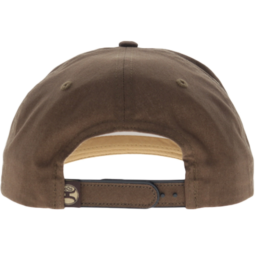 Hooey Carrizo 5-Panel Trucker Hat with Green/Tan Hooey Buck Logo