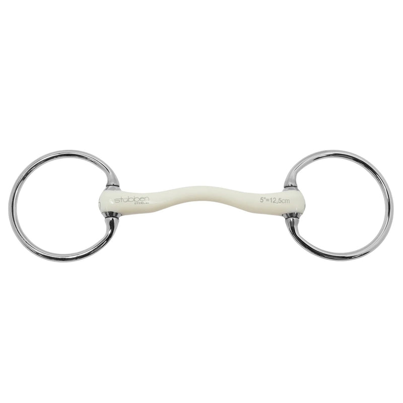 Stubben Fine Line Flex Eggbutt Bit