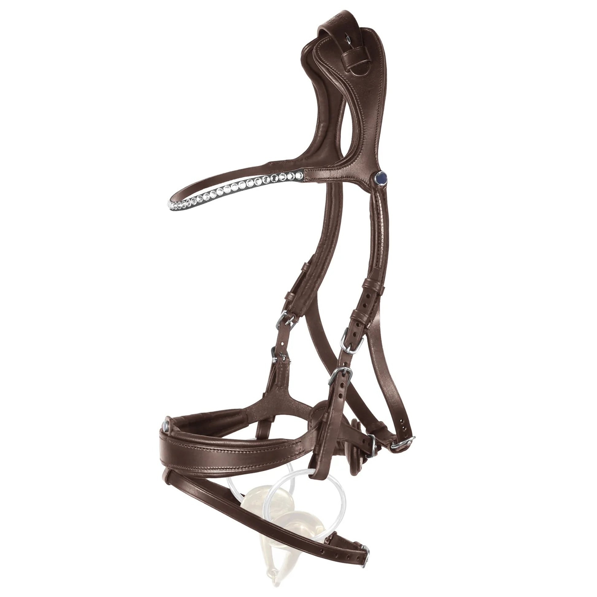 Stubben Freedom II Hook Stud Bridle with Crystal Browband
