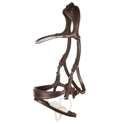 Stubben Freedom II Hook Stud Bridle with Crystal Browband