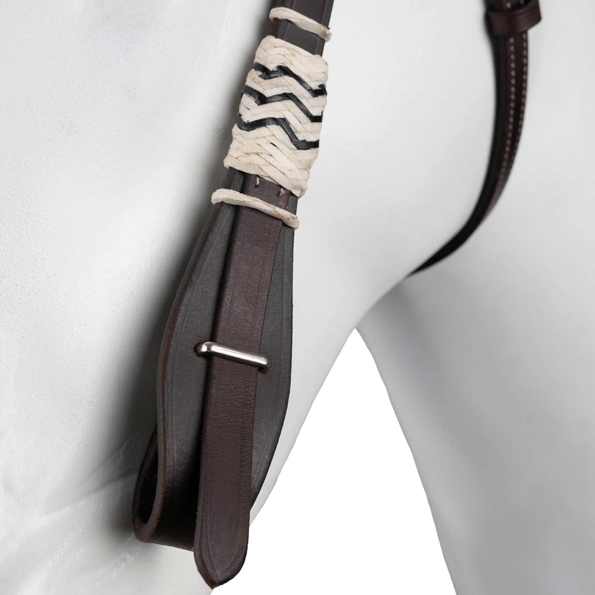 Horze Western Single Ear Rawhide Headstall