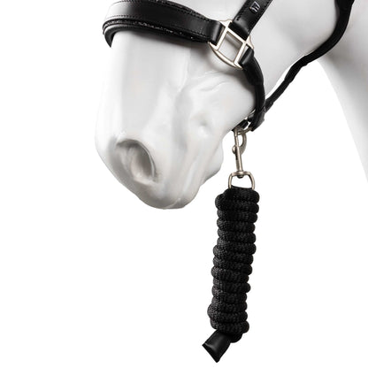 Horze Dynasty Crystal Leather Halter and Lead Set