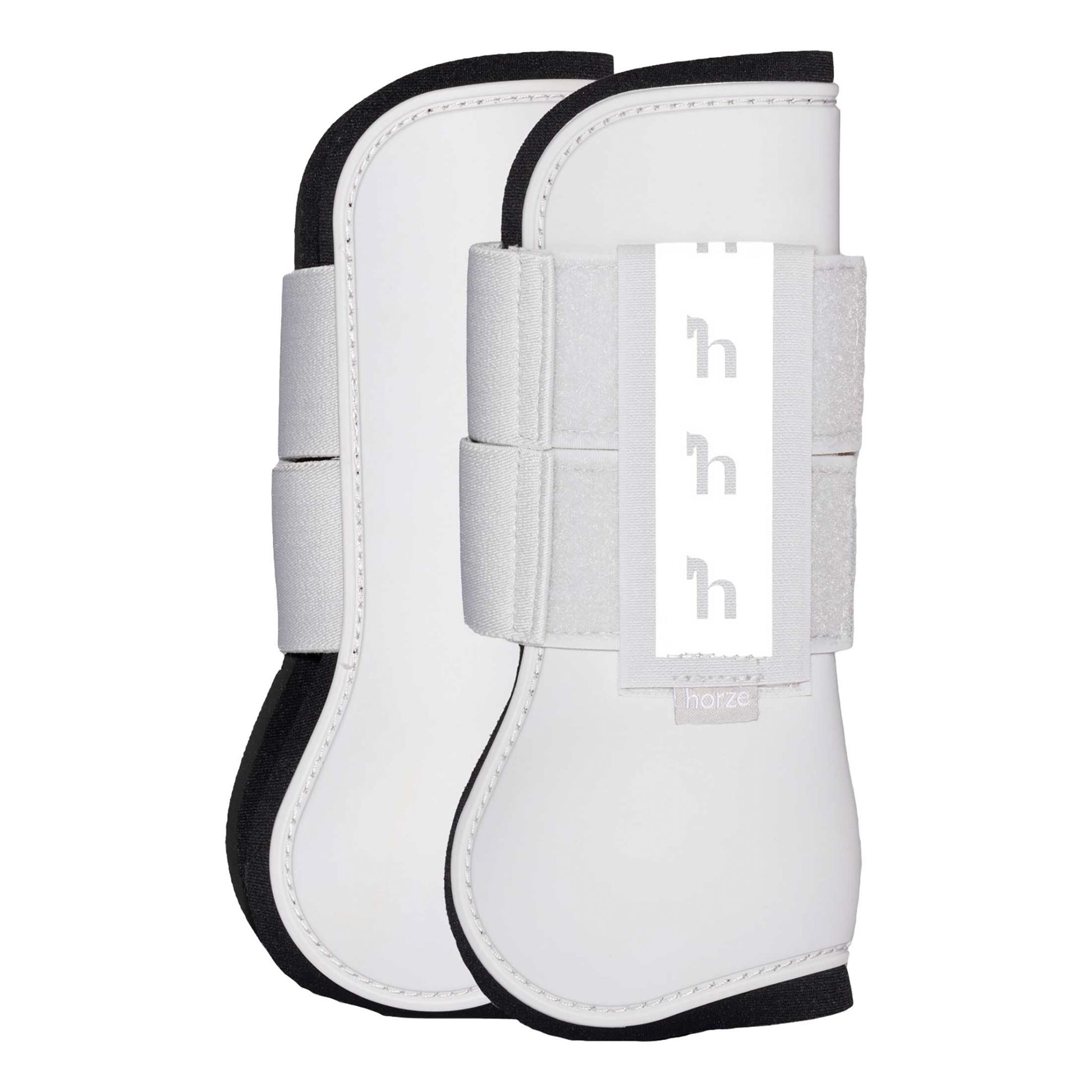 Horze Hi Viz Tendon Open Front Boots
