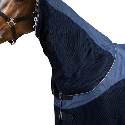 Horze Aircool 3D Mesh and Rain Protection Detachable Neck Turnout
