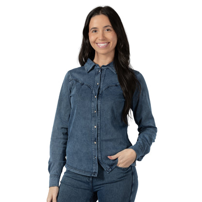 Horze Ulrika Ladies Western Stretch Shirt