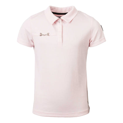 Horze Denise Kids Functional Short Sleeve Polo Shirt
