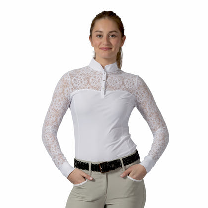 Equinavia Lisa Ladies Lace Long Sleeve Show Shirt