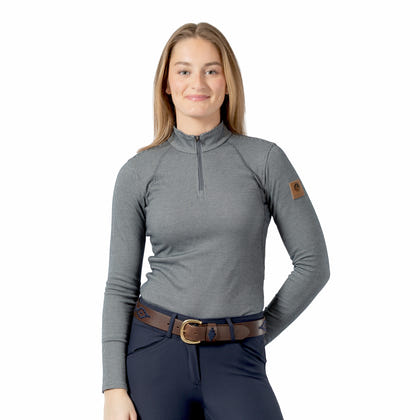 Equinavia Lara Ladies Houndstooth Quarter Zip