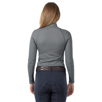 Equinavia Lara Ladies Houndstooth Quarter Zip