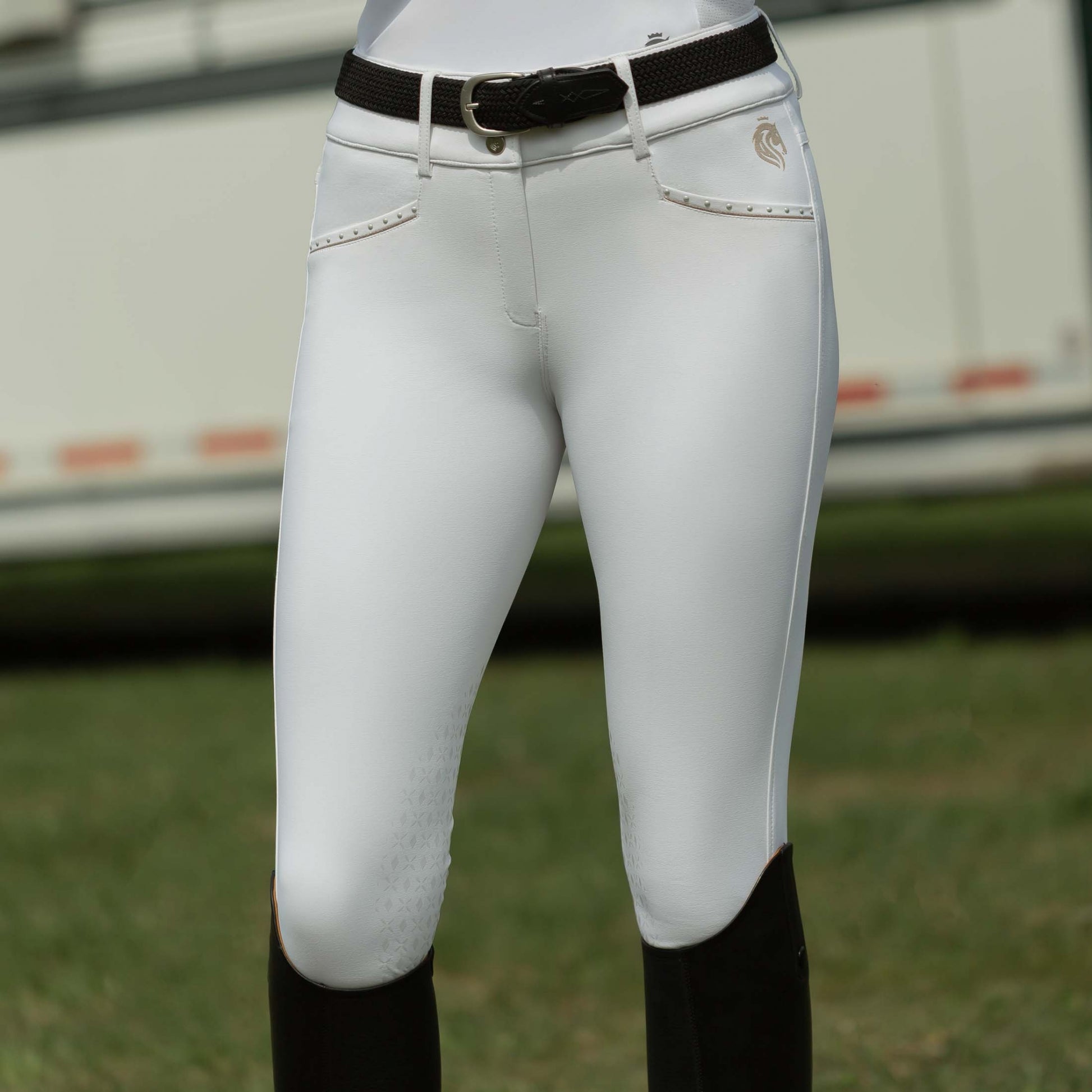 Equinavia Victoria Ladies Silicone Knee Patch Breeches