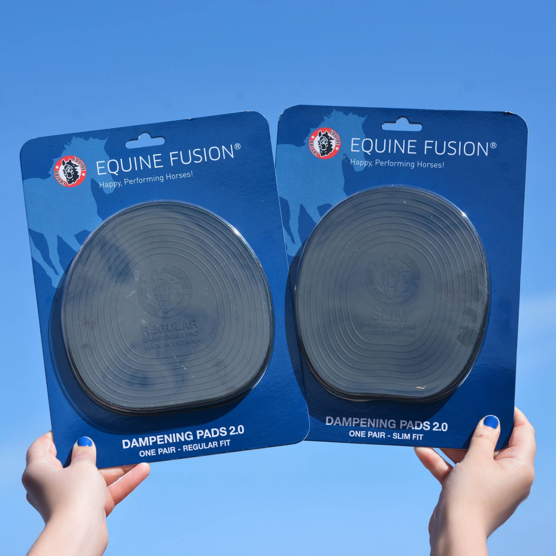 Equine Fusion Dampening Hoof Boot Pads 2.0 Pair