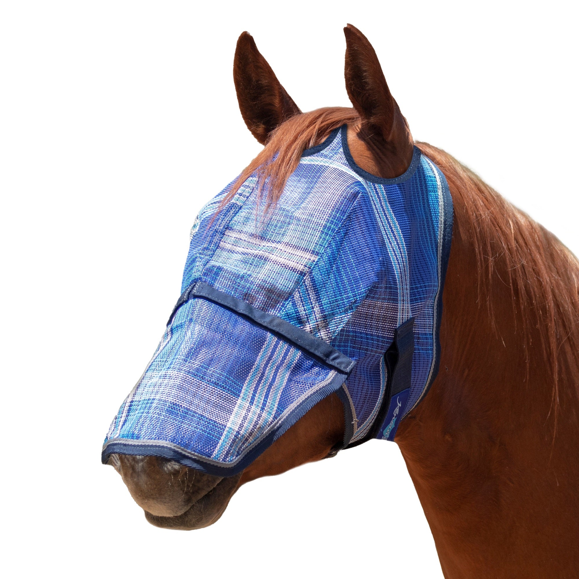 Kensington UV Fly Mask with Nose - Dual Ear & Forelock