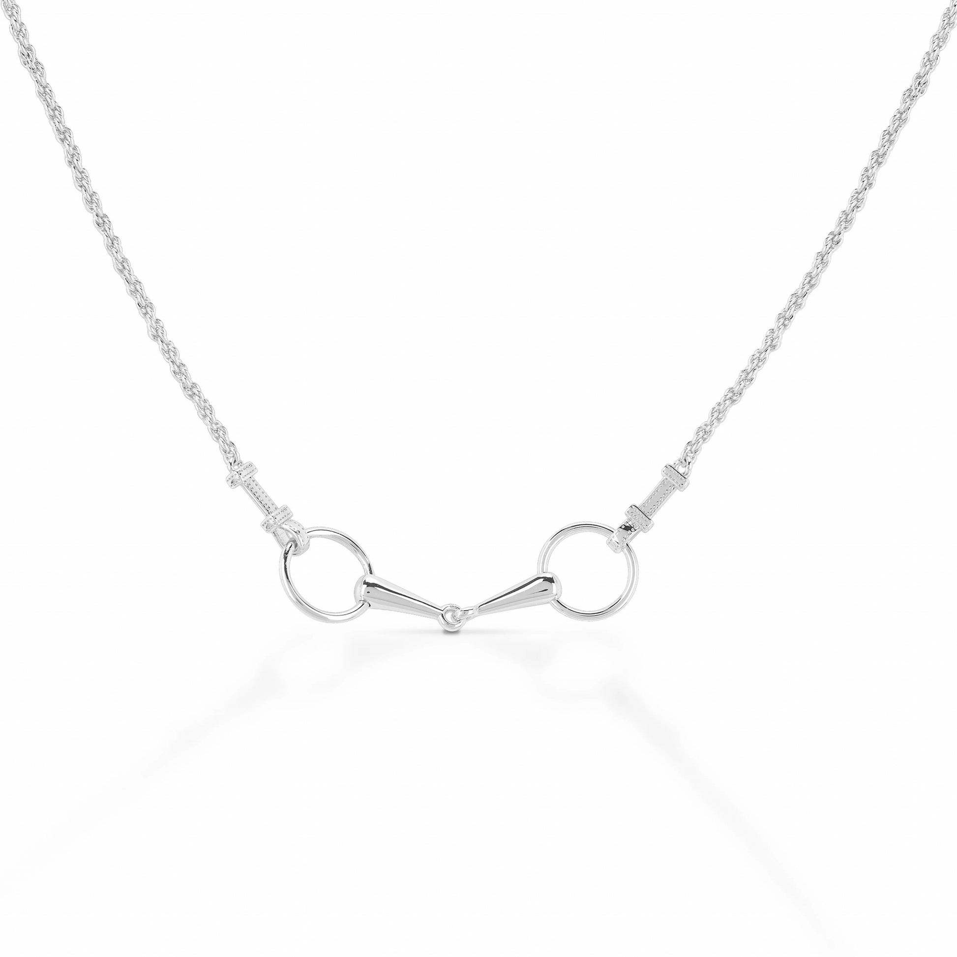 Equestrian Jewelry Round Bit Necklace