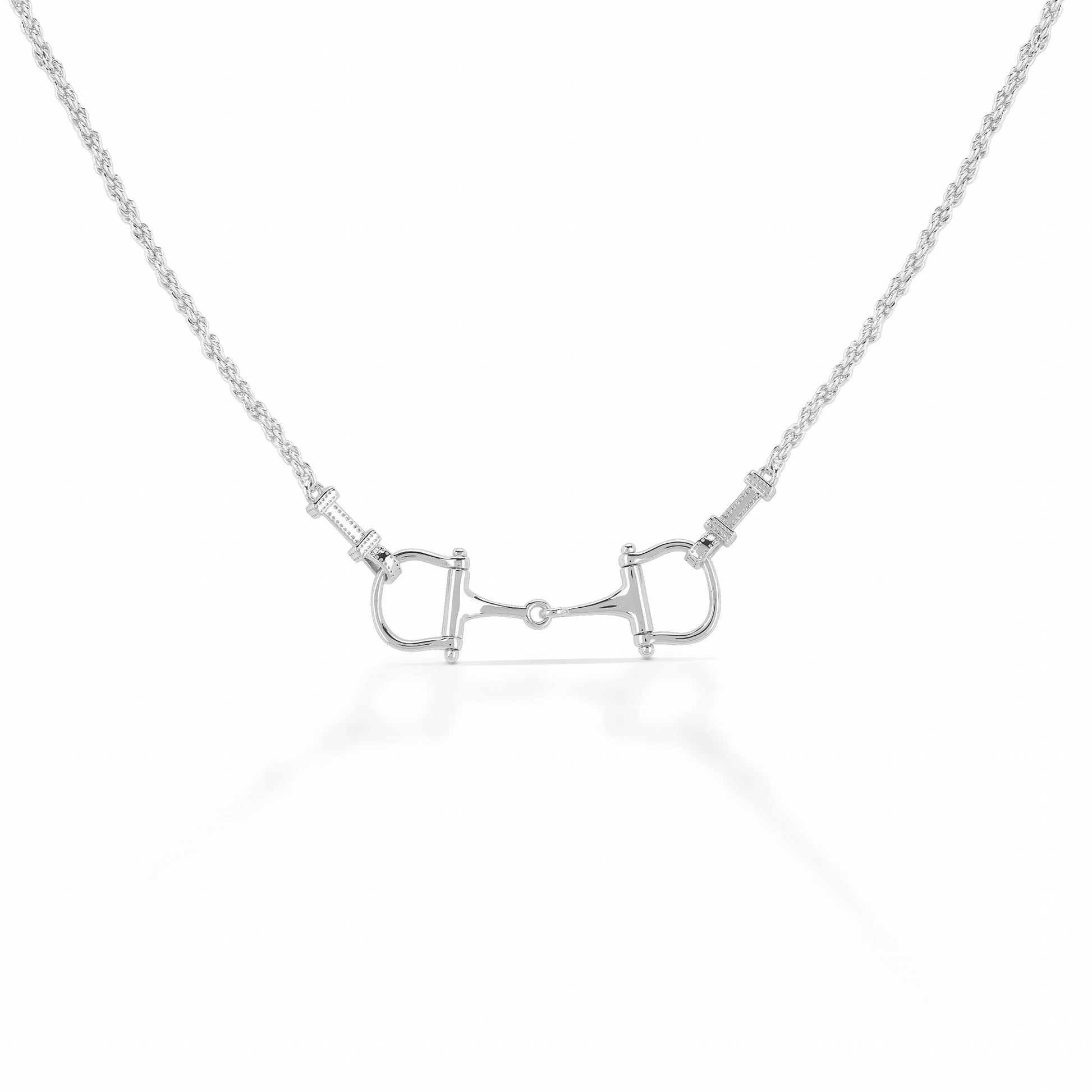 Equestrian Jewelry D-Ring Bit Necklace