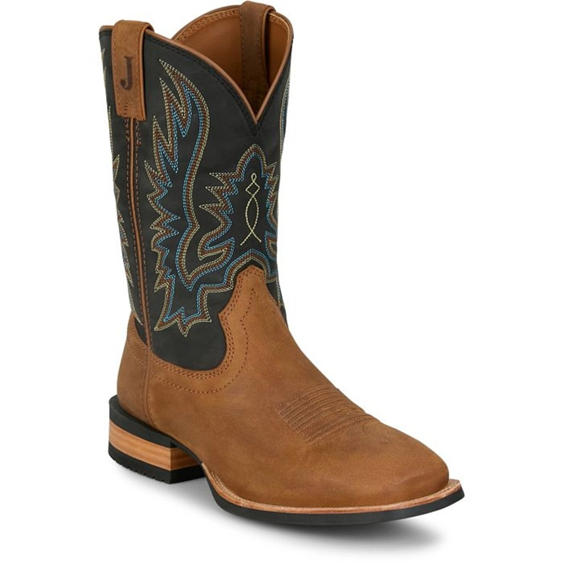 Justin Mens Rustle 11" Western Boots