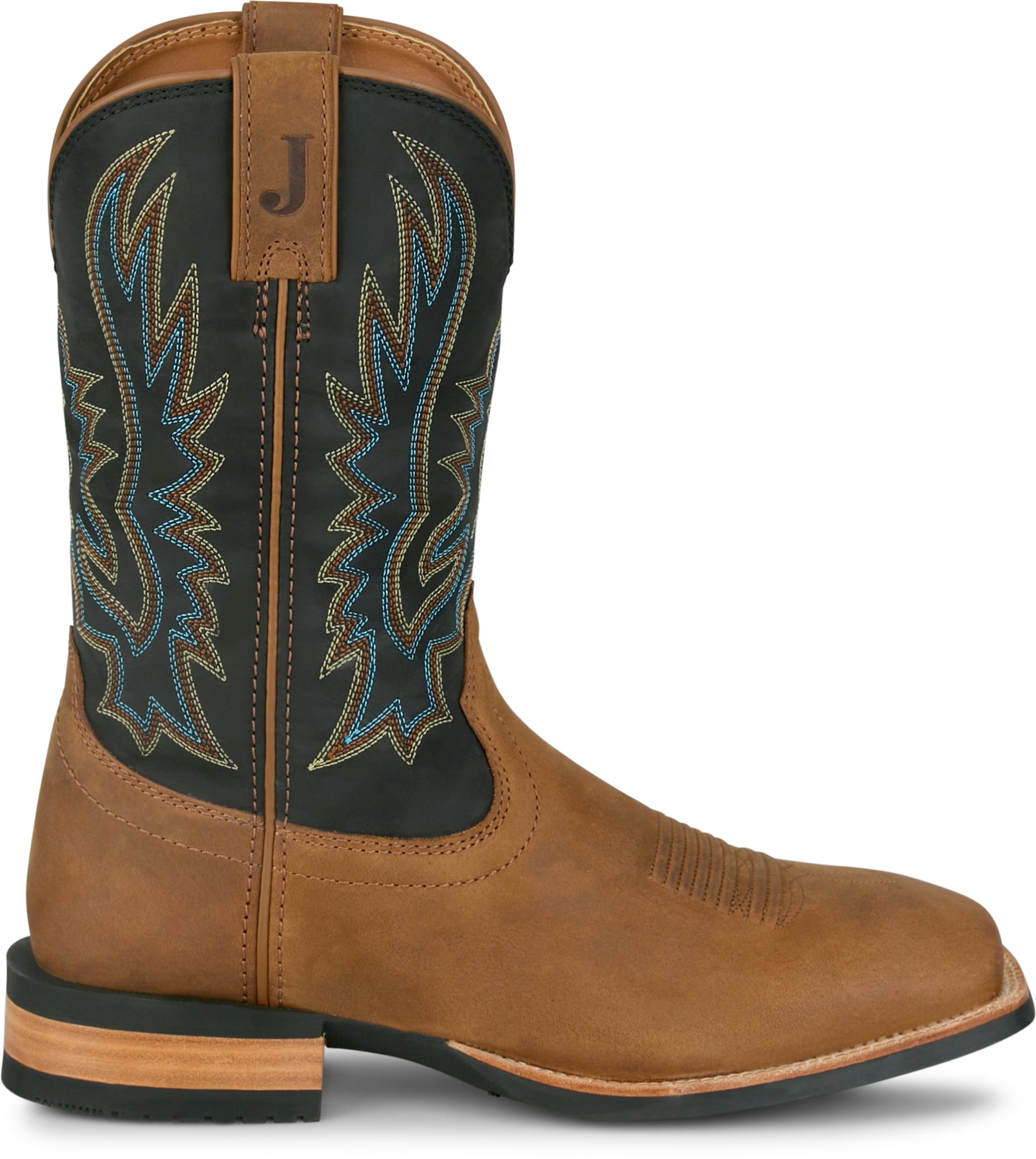 Justin Mens Rustle 11" Western Boots