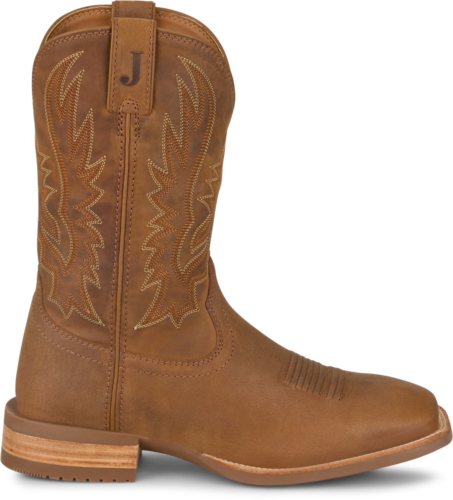 Justin Mens Rustle 11" Western Boots