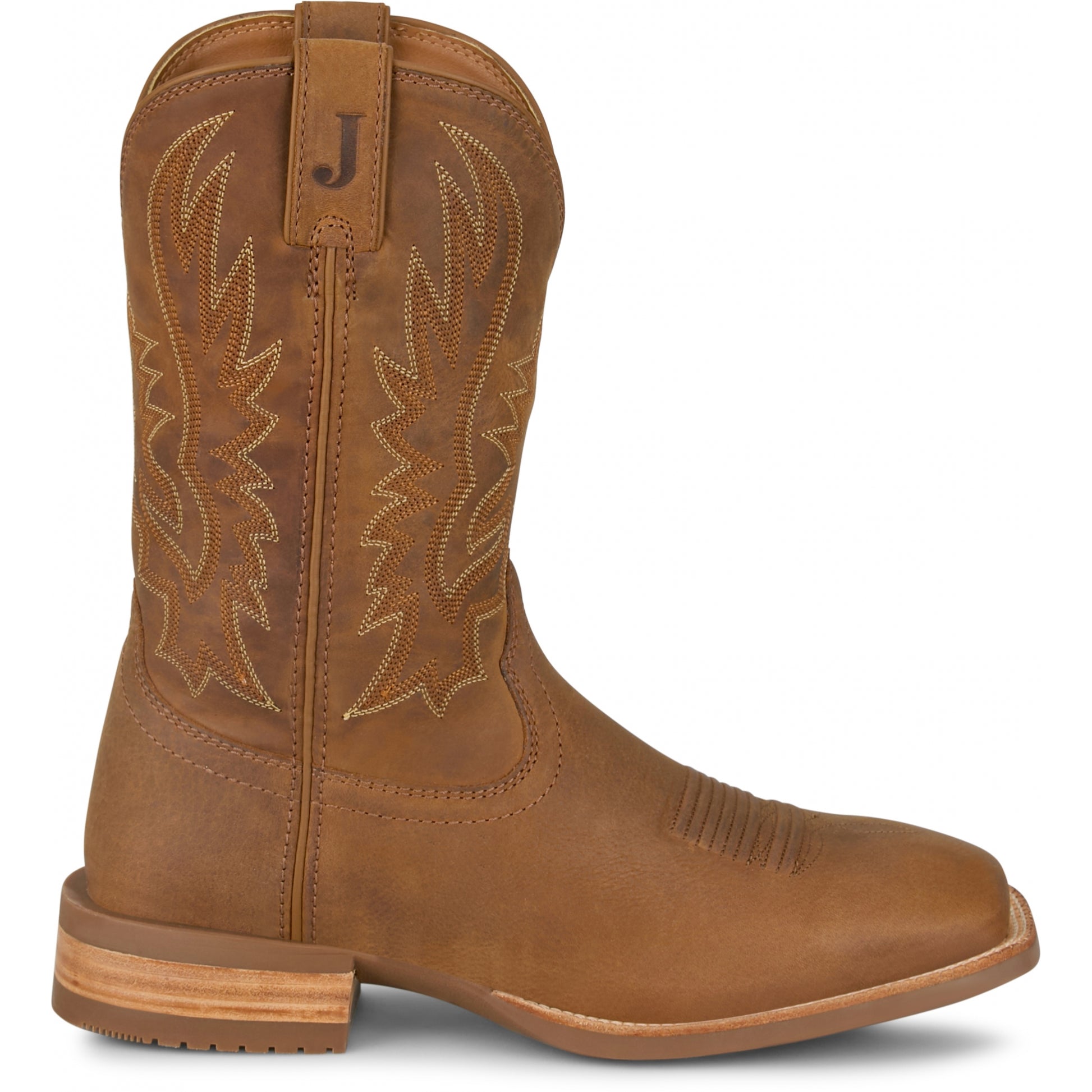 Justin Mens Rustle 11" Western Boots