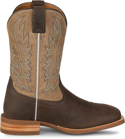 Justin Mens Rustle 11" Western Boots